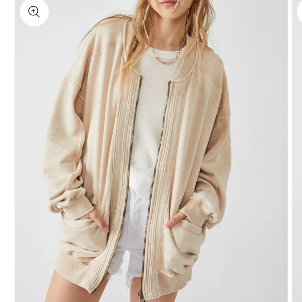 Free People The Bobby Bomber Jacket Nwt